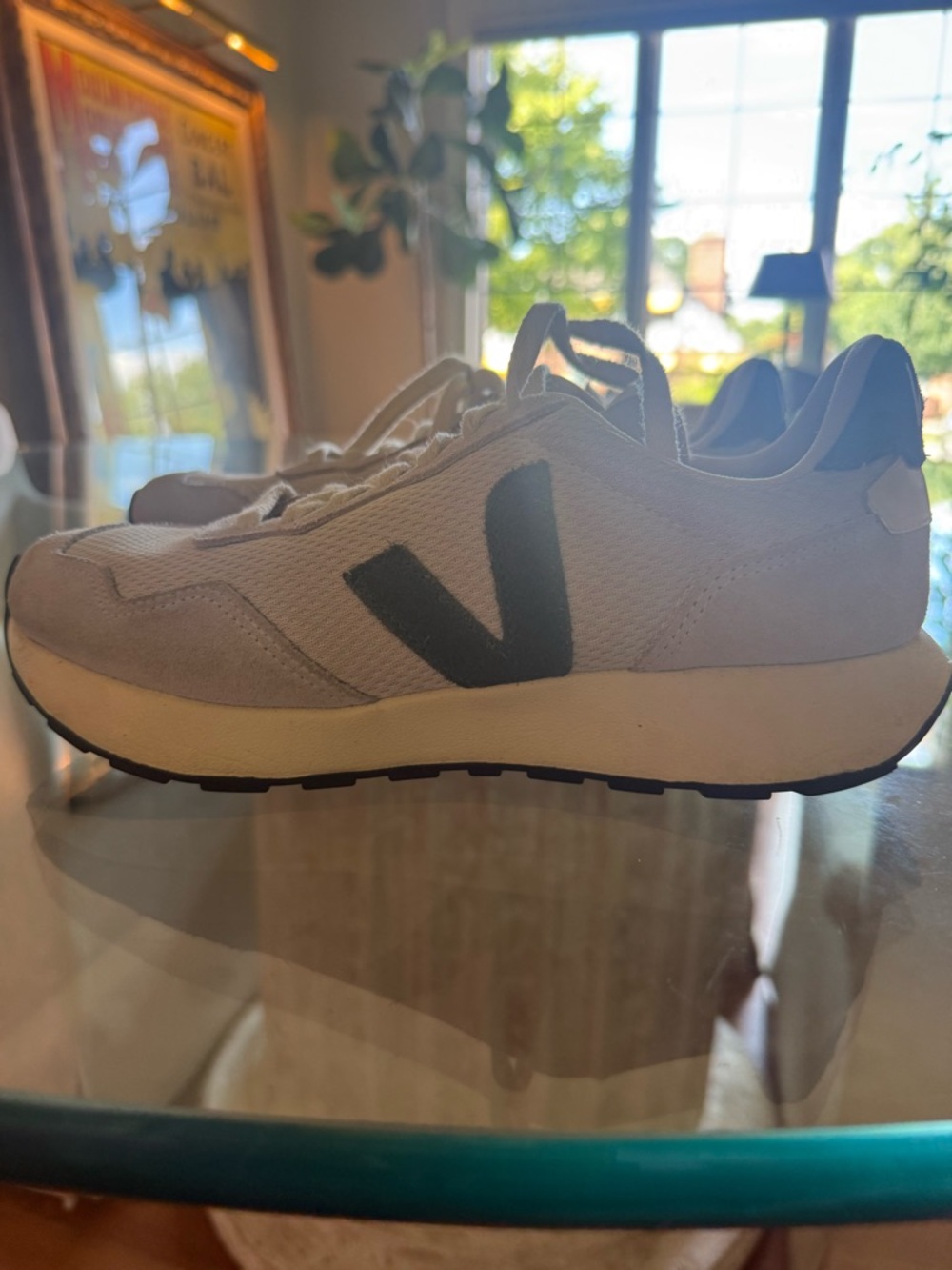 Veja Cyprus Paulistana Sneakers in Natural and Green size 40 - Picture 5 of 8
